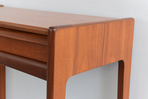 Vintage Teak Hall Table by A. Younger