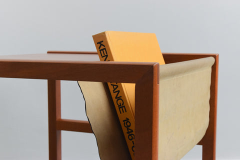 Vintage Teak Coffee Table with Magazine Rack by McIntosh