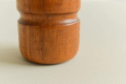 Vintage Wooden Salt and Pepper Pot