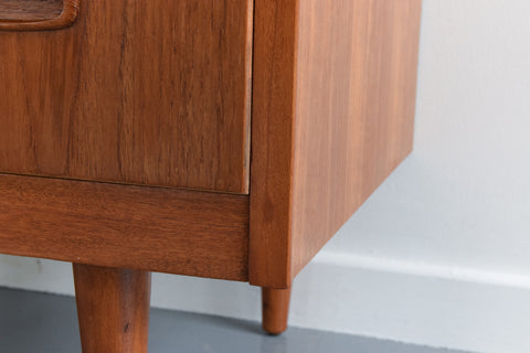 Vintage Teak Tallboy Chest of Drawers by Harris Lebus 