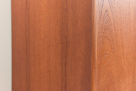 Vintage Triple Teak Fresco Wardrobe by G Plan