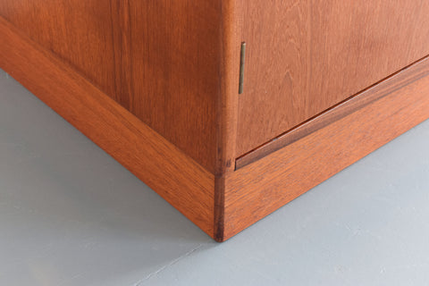 Vintage Triple Teak Fresco Wardrobe by G Plan