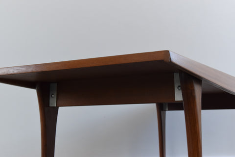 Vintage Teak and Walnut Coffee Table