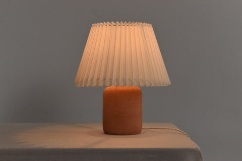 Vintage Terracotta Table Lamp Base