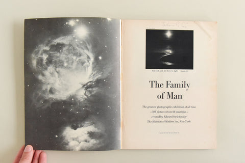 Vintage The Family of Man Book by Edward Steichen