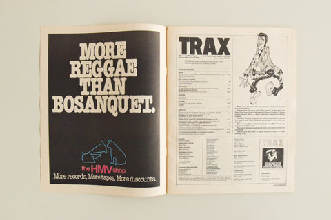 Vintage Trax Newspaper / Magazine No.2 1981