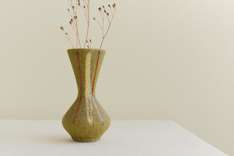 Vintage West German Scheurich Keramik Vase 523-18