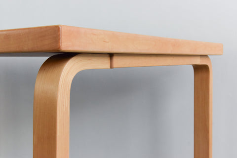 Vintage White Laminate Top Table by Alvar Aalto for Artek