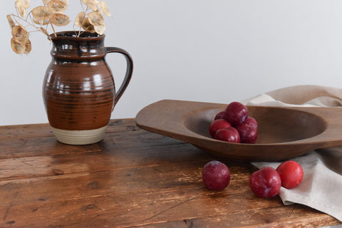 Vintage Rustic Wooden Folding Trestle Table