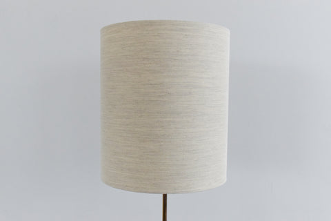 Vintage Wooden Sculptural Floor Lamp with New Shade