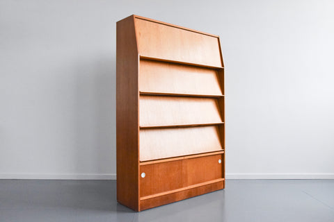 Vintage Wooden Solicitor's Cabinet / Shelving