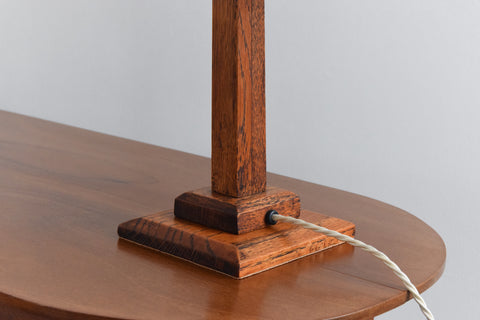 Vintage Wooden Table Lamp Base