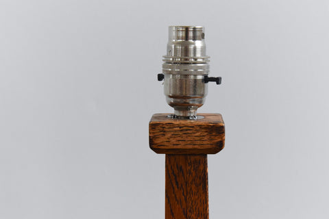 Vintage Wooden Table Lamp Base