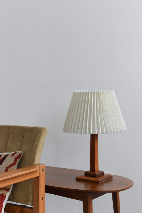 Vintage Wooden Table Lamp Base