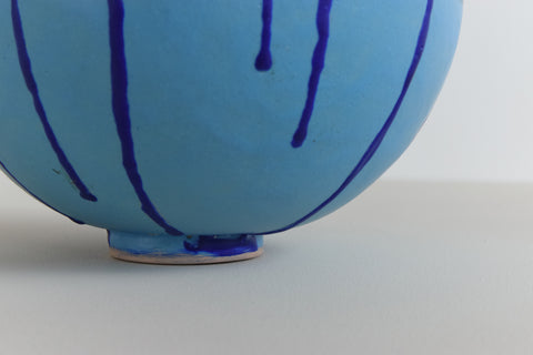 Vintage Studio Pottery Sculptural Stem Vase by Potter Jean Stanton