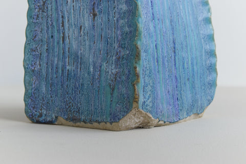 Vintage Studio Pottery Sculptural Stem Vase by Potter Jean Stanton