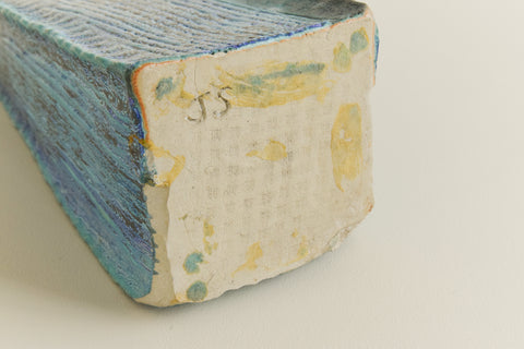 Vintage Studio Pottery Sculptural Stem Vase by Potter Jean Stanton