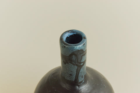 Vintage Studio Pottery Stem Vase by Potter Jean Stanton