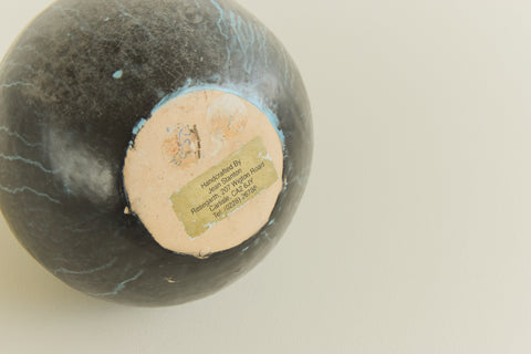 Vintage Studio Pottery Stem Vase by Potter Jean Stanton