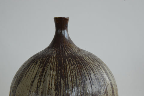 Vintage Studio Pottery Stem Vase by Potter Jean Stanton