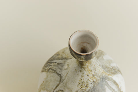 Vintage Studio Pottery Sculptural Vessel by Potter Jean Stanton