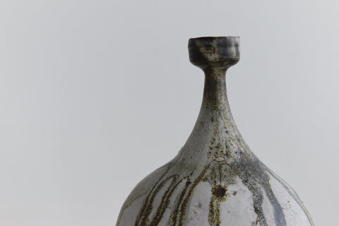 Vintage Studio Pottery Sculptural Vessel by Potter Jean Stanton