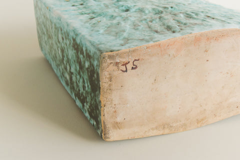 Vintage Studio Pottery Sculptural Vessel by Potter Jean Stanton