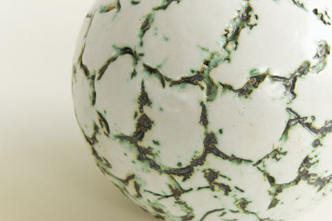 Vintage Studio Pottery Sculptural Stem Vase by Potter Jean Stanton