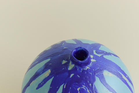 Vintage Studio Pottery Sculptural Stem Vase by Potter Jean Stanton