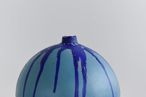 Vintage Studio Pottery Sculptural Stem Vase by Potter Jean Stanton