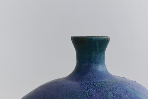 Vintage Studio Pottery Sculptural Vase by Potter Jean Stanton