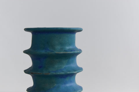 Vintage Studio Pottery Sculptural Vase by Potter Jean Stanton