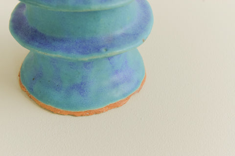 Vintage Studio Pottery Sculptural Vase by Potter Jean Stanton