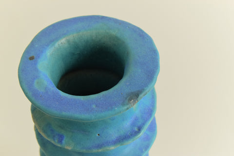 Vintage Studio Pottery Sculptural Vase by Potter Jean Stanton