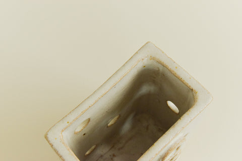 Vintage Studio Pottery Sculptural Vessel by Potter Jean Stanton