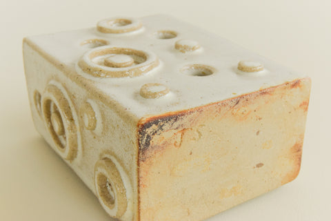 Vintage Studio Pottery Sculptural Vessel by Potter Jean Stanton