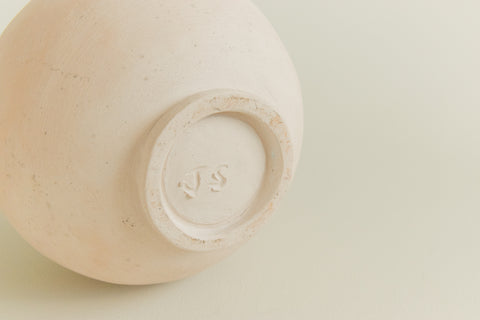 Vintage Studio Pottery Stem Vase by Potter Jean Stanton