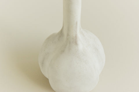 Vintage Studio Pottery Sculptural Stem Vase by Potter Jean Stanton