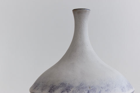 Vintage Studio Pottery Sculptural Stem Vase by Potter Jean Stanton