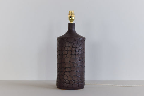 Vintage Studio Pottery Table Lamp Base by Potter Jean Stanton