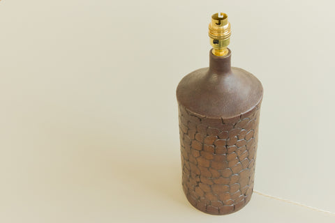 Vintage Studio Pottery Table Lamp Base by Potter Jean Stanton