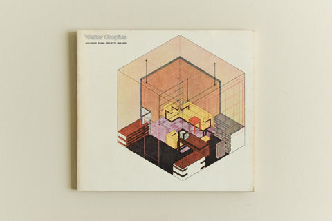 Vintage Book - Walter Gropius Buildings, Plans, Projects 1906-1969 / Exhibition Catalogue 1973