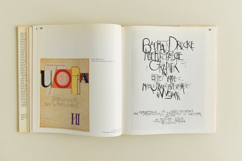 Vintage Book - Crafts of the Weimar Bauhaus by Walther Scheidig 1967