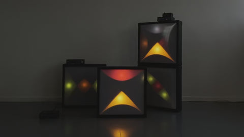 Vintage 1970s FAL Disco Light Box