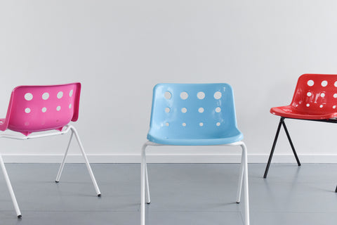 Customisable Robin Day for Hille/Loft Polo Stacking Chairs In Various Colours / Quantities Vintage and New