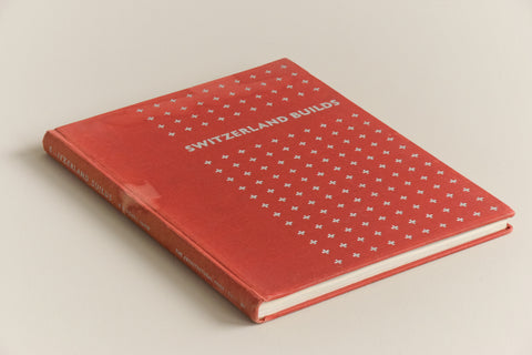 Vintage 1950 First Edition Swizerland Builds Book by G.E. Kidder Smith