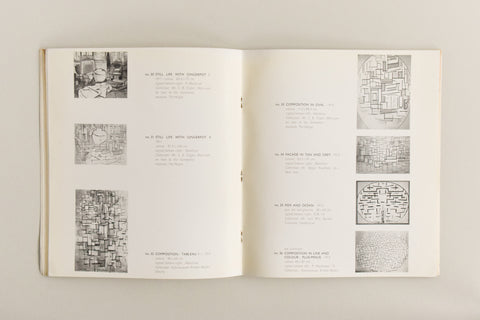 Vintage 1955 Piet Mondriaan Exhibition Catalogue - Whitechapel Art Gallery