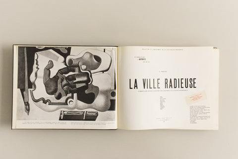 Vintage 1964 Le Corbusier La Ville Radiesuse Book French Edition