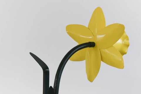 Vintage 1980s Daffodil Table Lamp by Peter Bliss