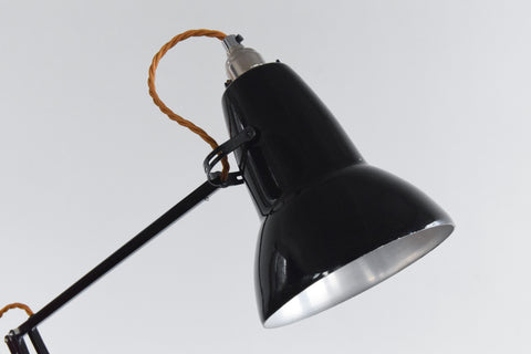 Vintage Black Herbert Terry & Sons Anglepoise Lamp Model No. 1227